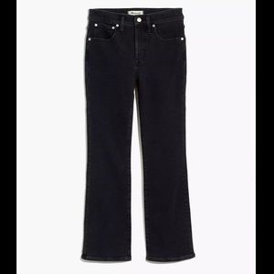 NWT MADEWELL CALI DEMI BOOT JEANS IN BLACK